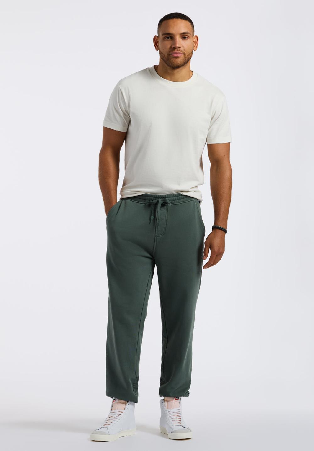 Buffalo David Bitton Pantalon Jogger Coupe Décontractée Pour Homme Patto Vert Forêt Foncé