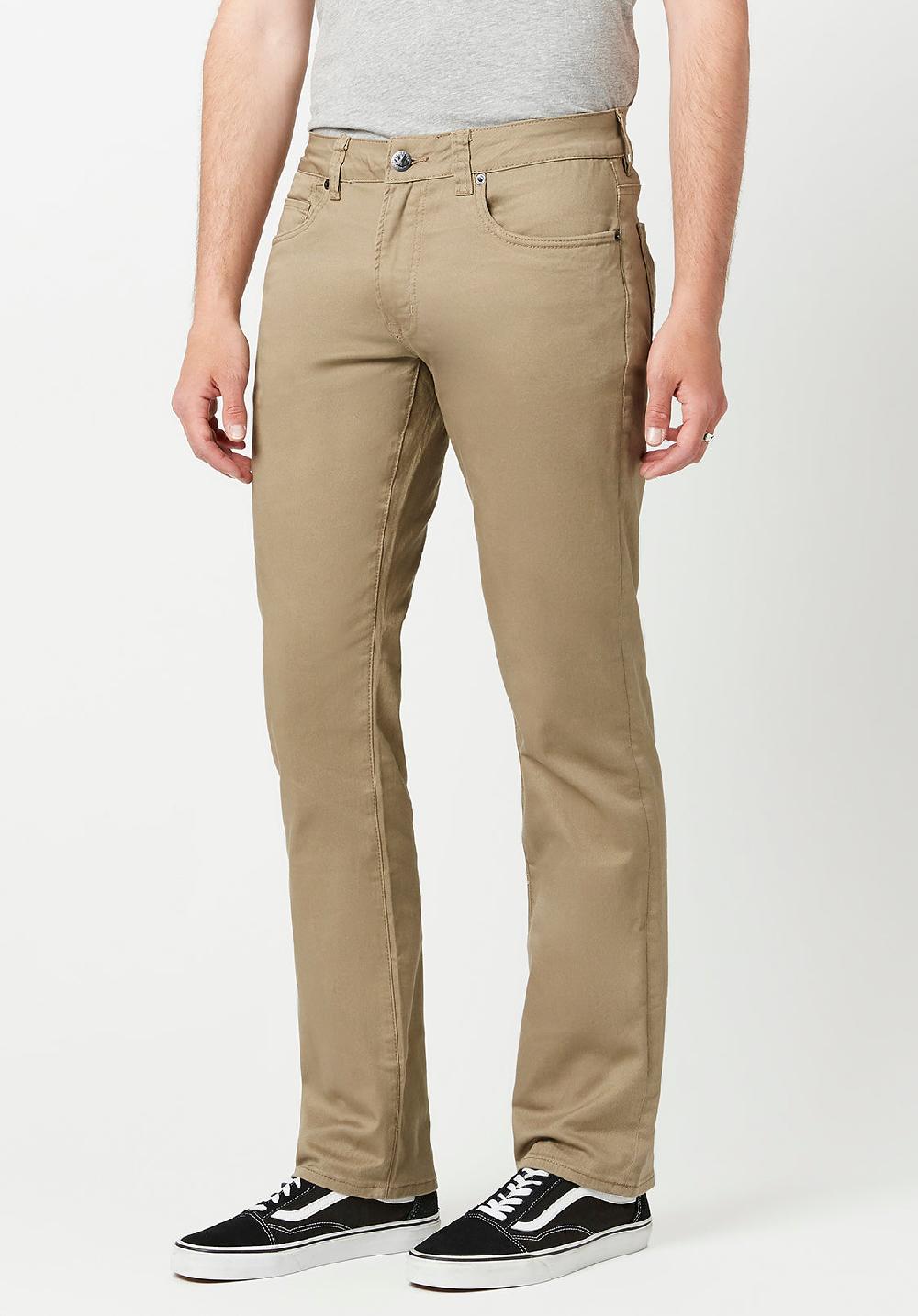 Buffalo David Bitton PANTALON TWILL STRAIGHT SIX - BM16083