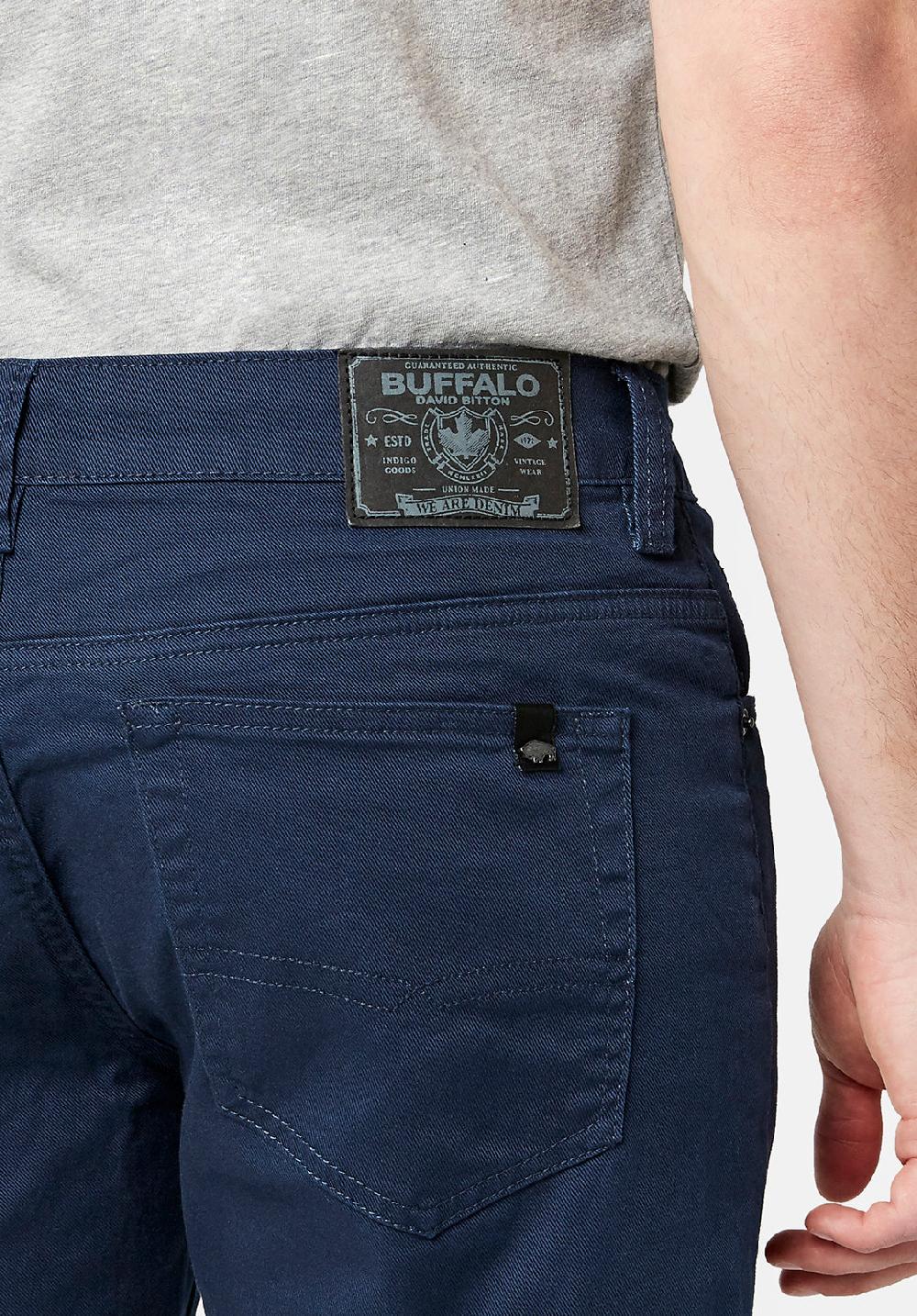 Buffalo David Bitton PANTALON TWILL STRAIGHT SIX - BM16083