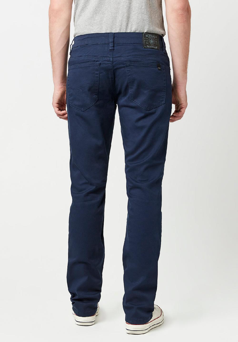 Buffalo David Bitton PANTALON TWILL STRAIGHT SIX - BM16083