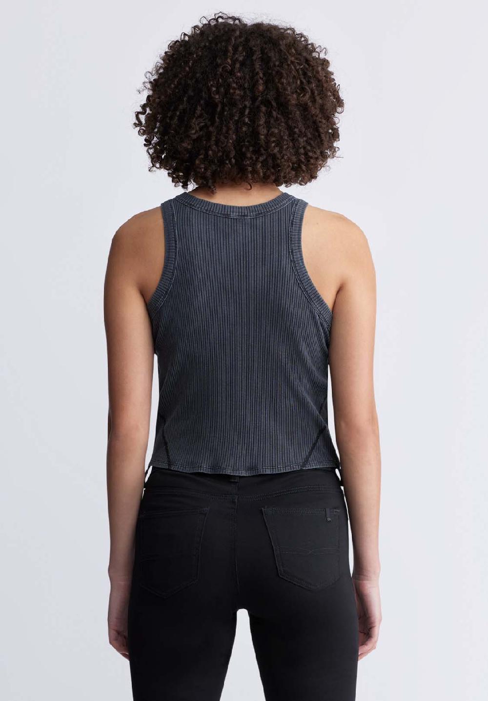 Buffalo David Bitton Regine Women’s Ribbed Tank Top In Black