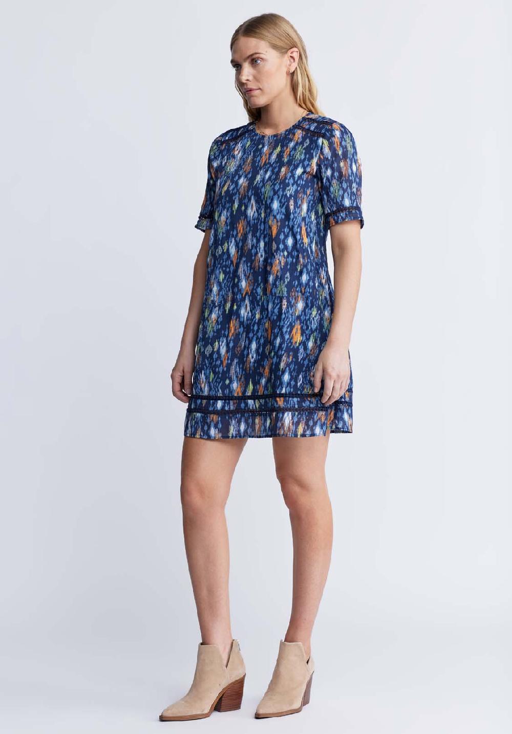 Buffalo David Bitton Risette Women’s Printed Dress In Navy