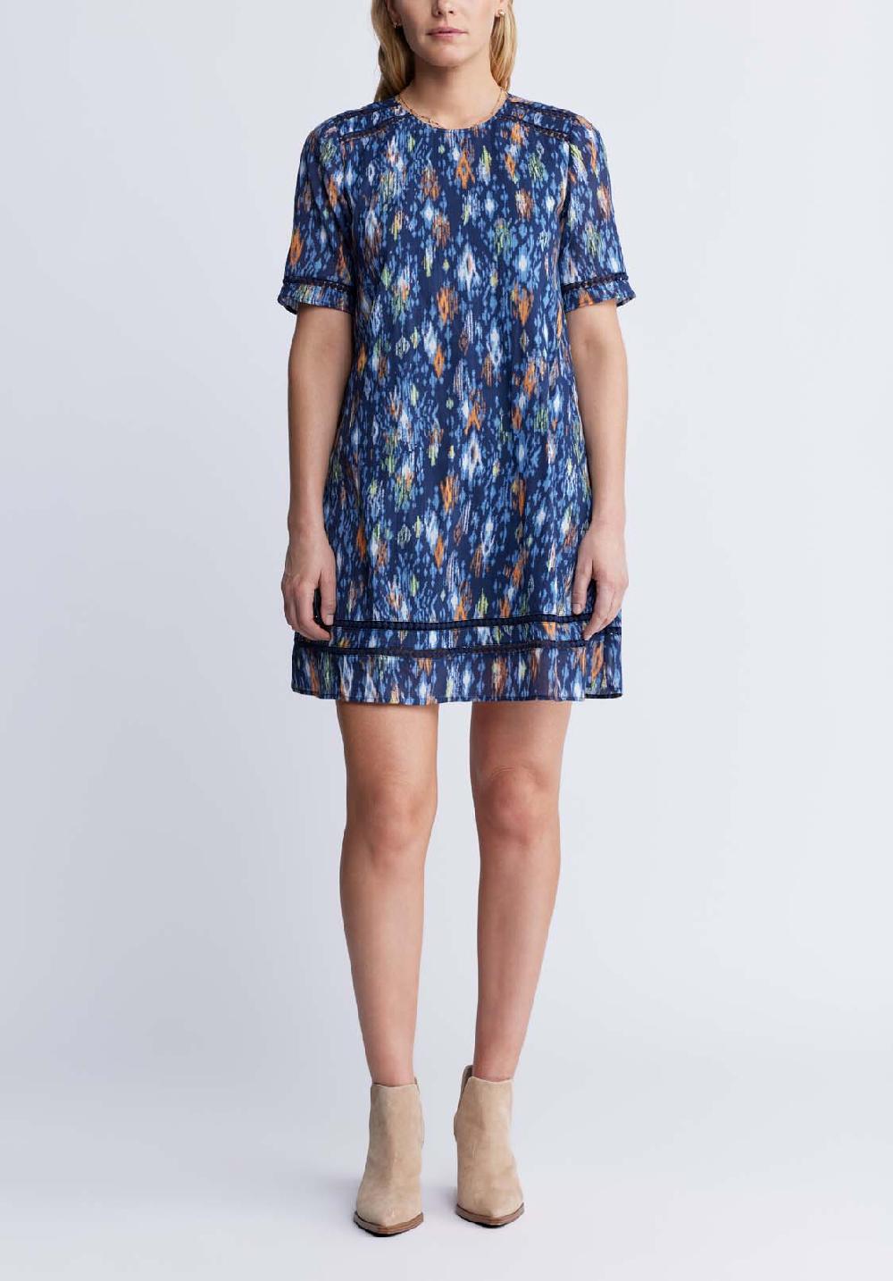 buffalo david bitton Risette Women’s Printed Dress In Navy