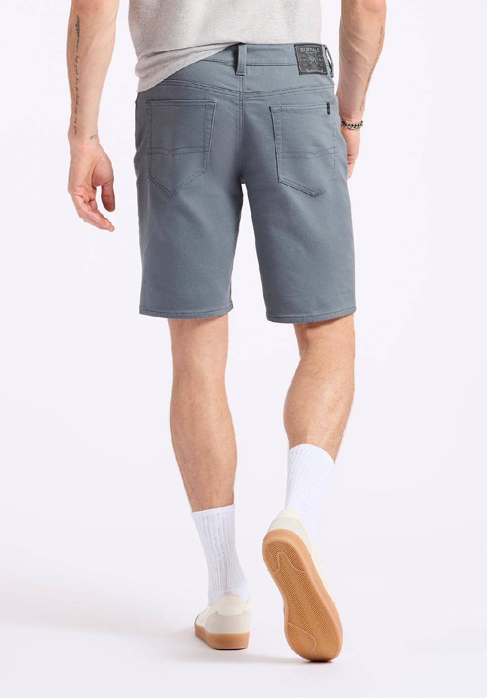 Buffalo David Bitton Short Droit Décontracté Freedom Flex Pour Homme Dean Graphite