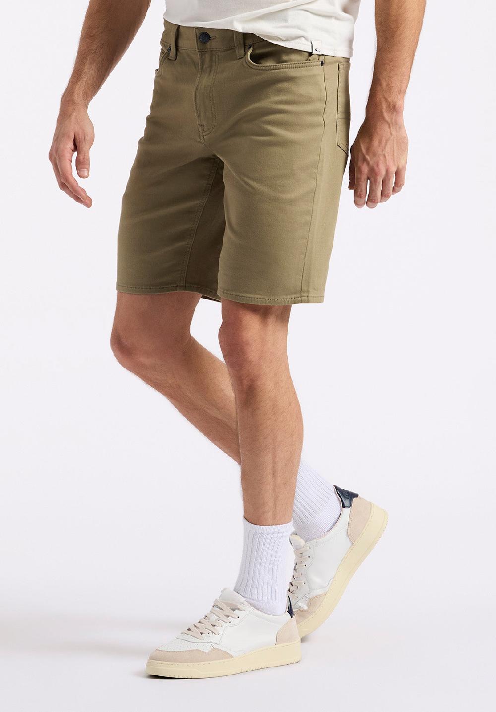 Buffalo David Bitton Short Droit Décontracté Freedom Flex Pour Homme Dean Olive