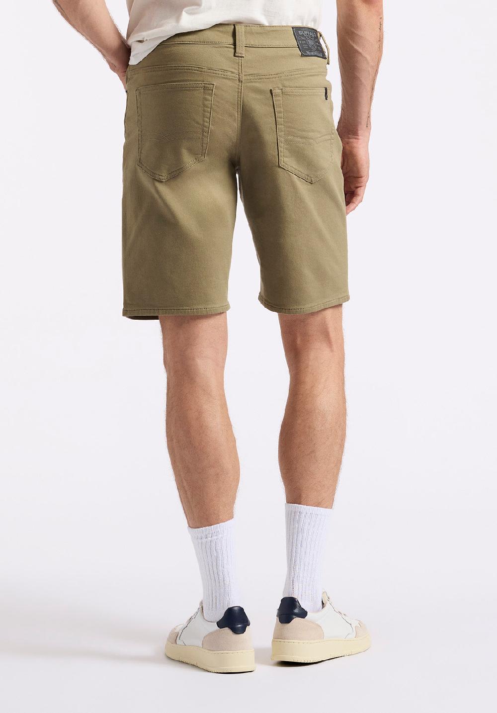 Buffalo David Bitton Short Droit Décontracté Freedom Flex Pour Homme Dean Olive