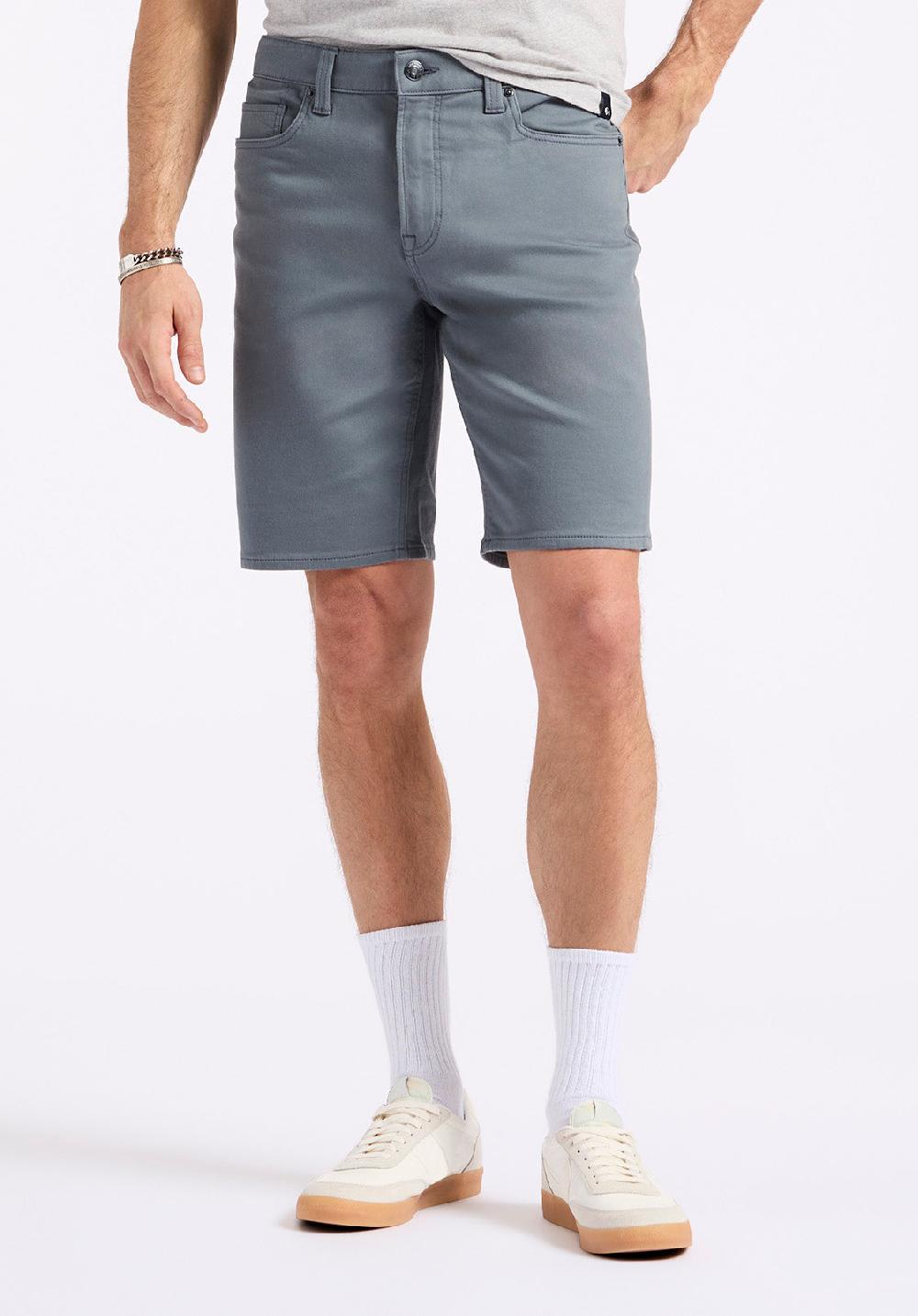 buffalo david bitton Short droit décontracté Freedom Flex pour homme Dean Graphite