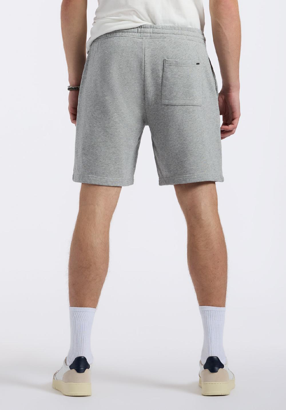 Buffalo David Bitton Short En Molleton Relax Pour Homme Hilston Gris Chiné