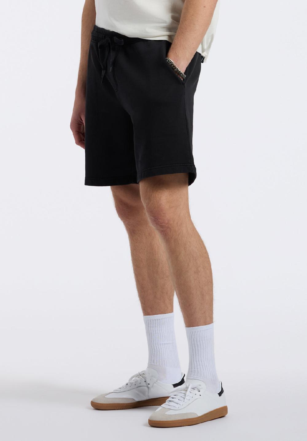 Buffalo David Bitton Short En Molleton Relax Pour Homme Hilston Noir