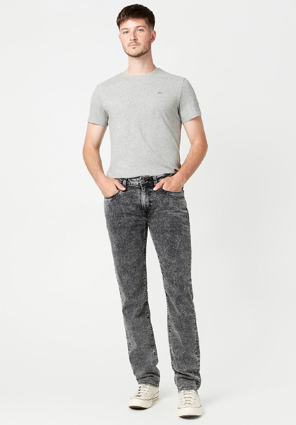 Buffalo David Bitton Slim Ash Men's Jeans In Dark Acid Wash