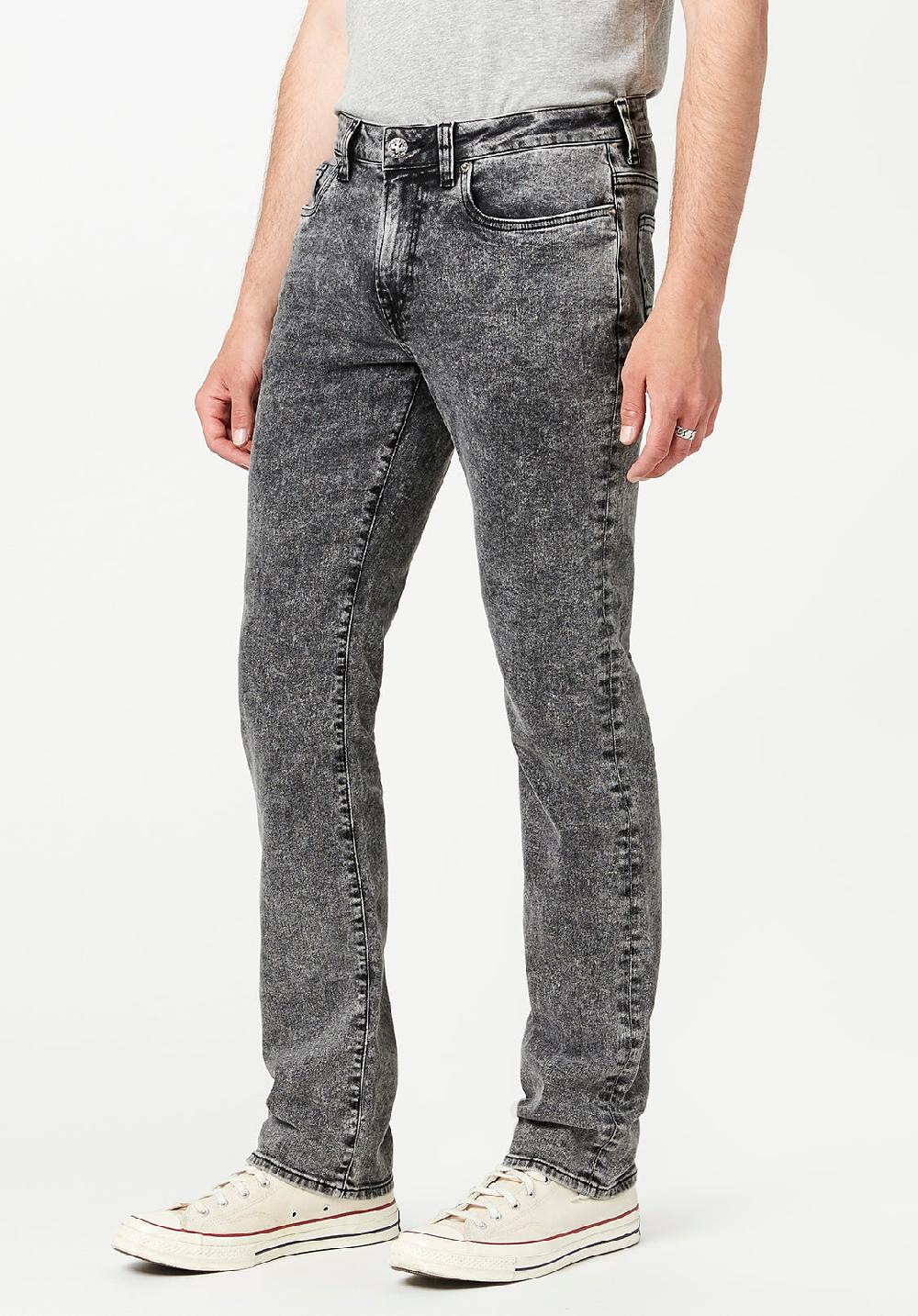 Buffalo David Bitton Slim Ash Men's Jeans In Dark Acid Wash