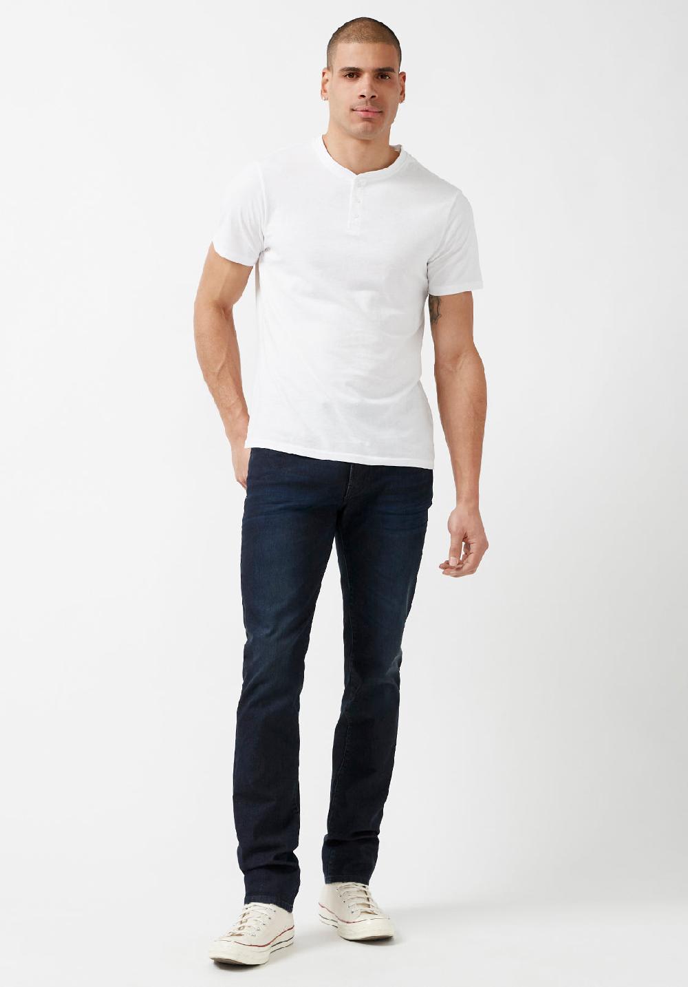 Buffalo David Bitton Slim Ash Men's Jeans In Dark Wash
