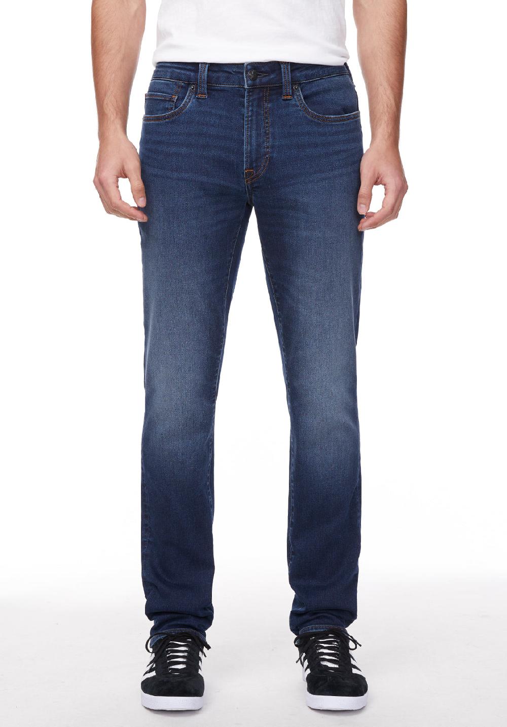 buffalo david bitton Slim Ash Men's Slim Fit Jeans in Classic Sanded Indigo