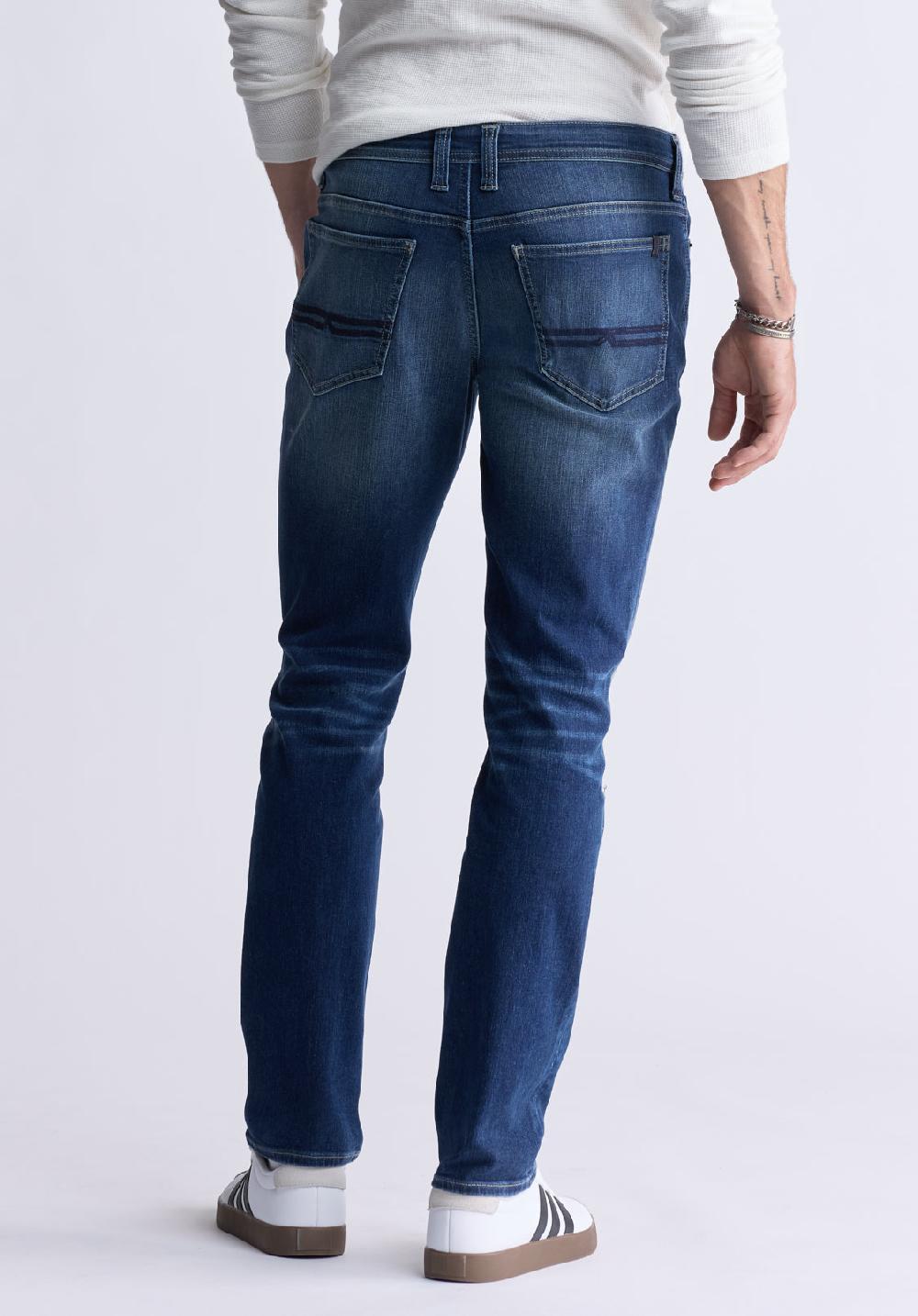 Buffalo David Bitton Slim Straight Classic Medium Blue Evan-X Jeans