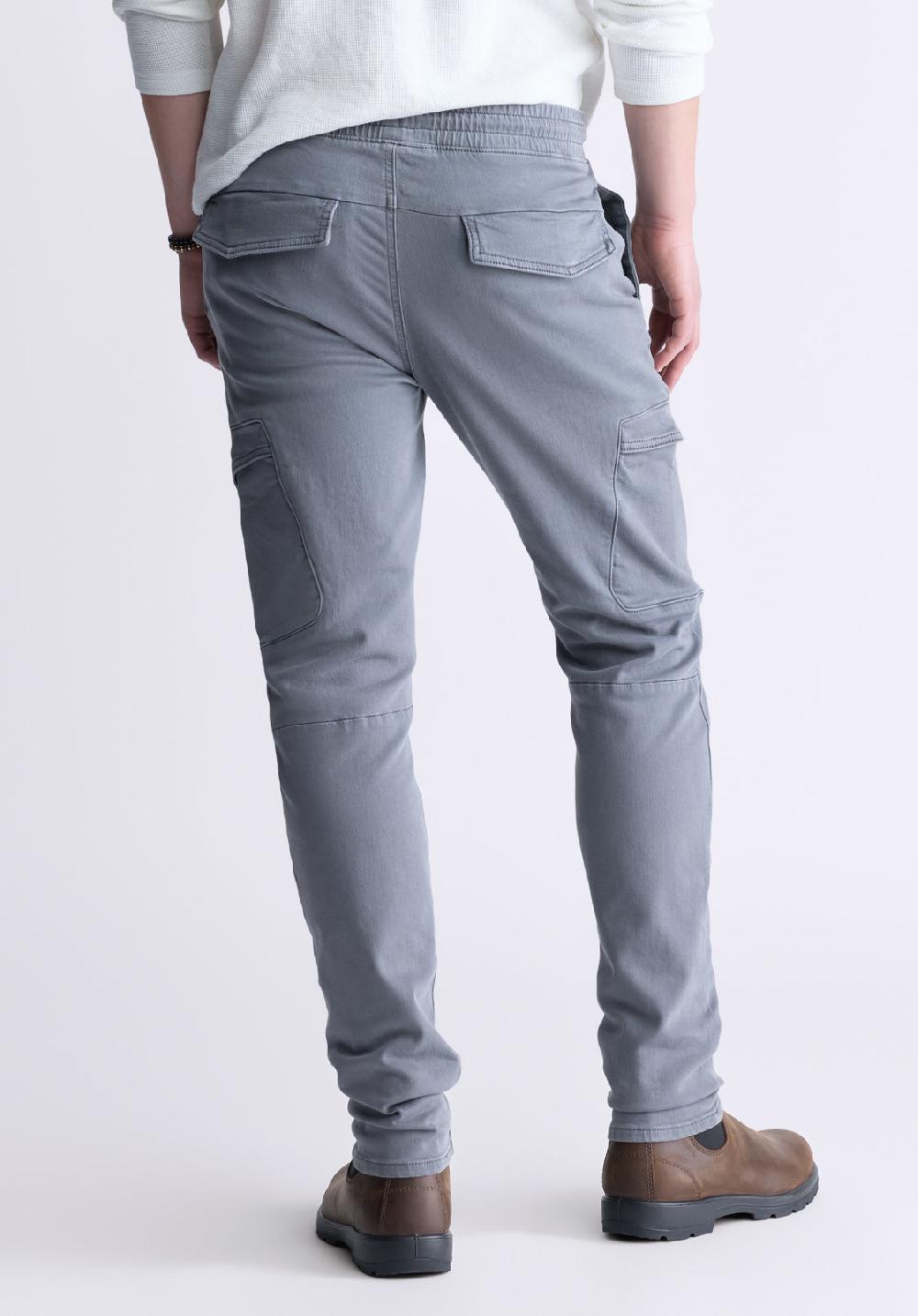 Buffalo David Bitton Slim Tapered Jim Men's Fleece Pants Graphite