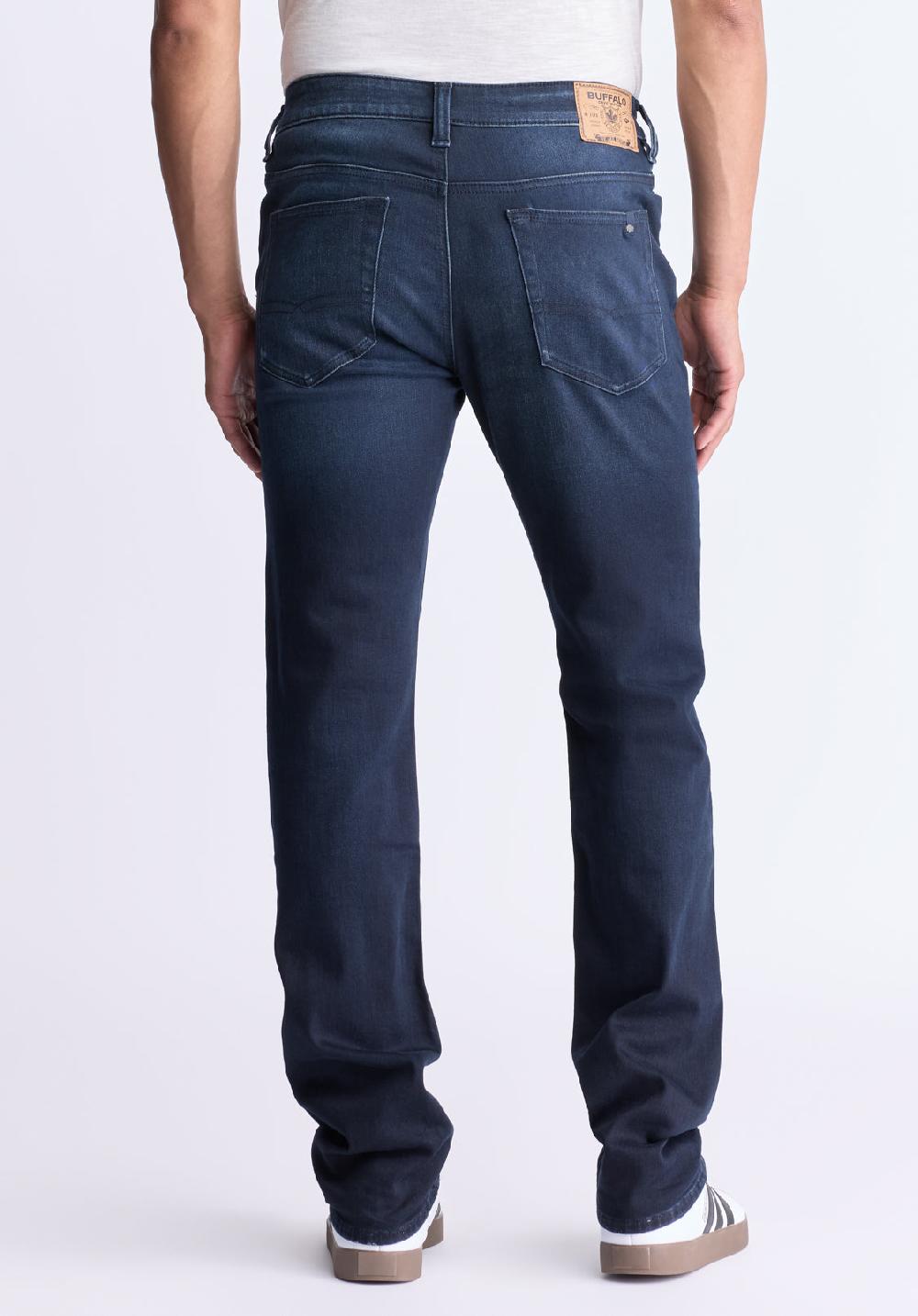 Buffalo David Bitton Straight Six Men's Jeans Dark Antique Blue