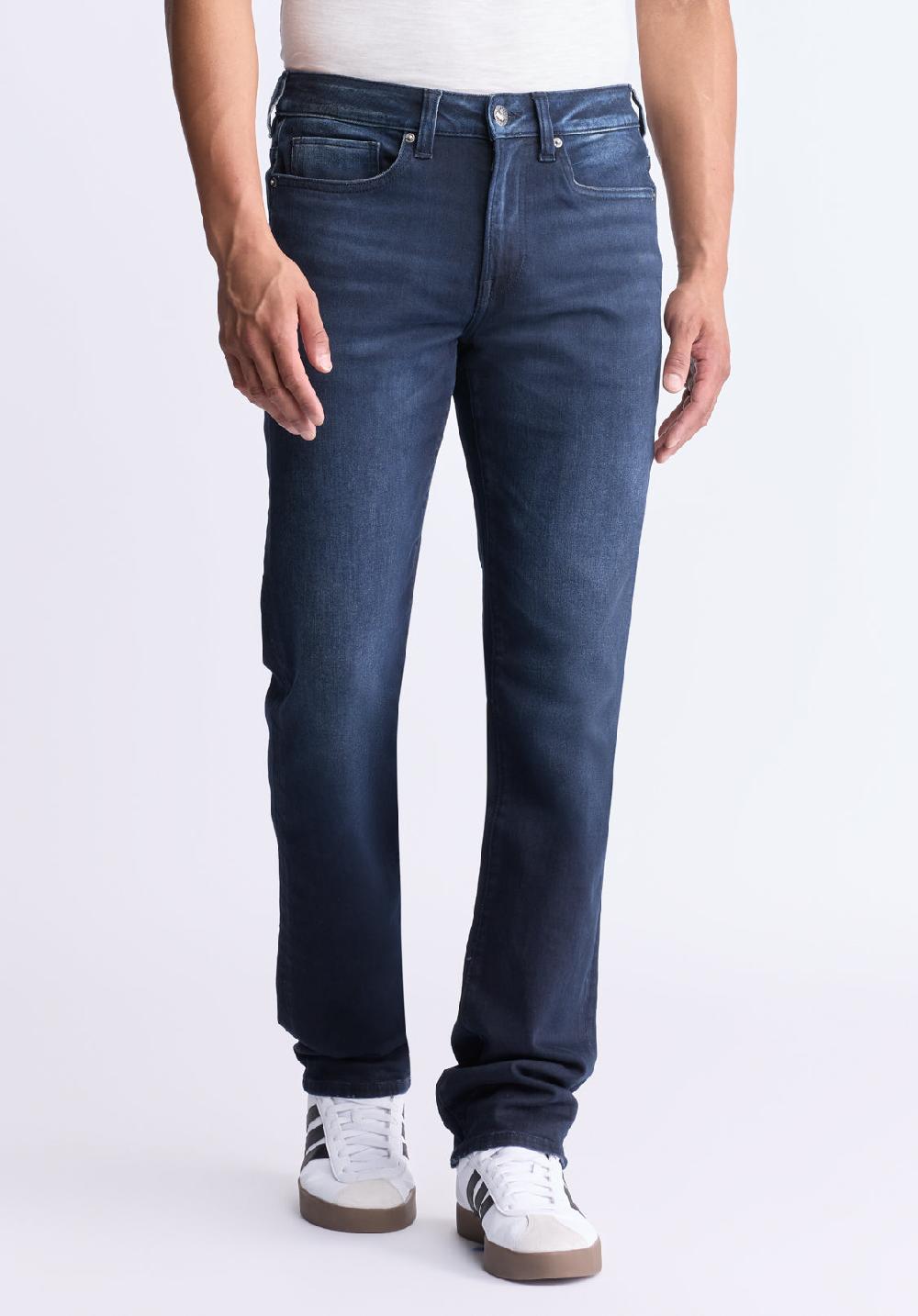buffalo david bitton Straight Six Men's Jeans Dark antique blue