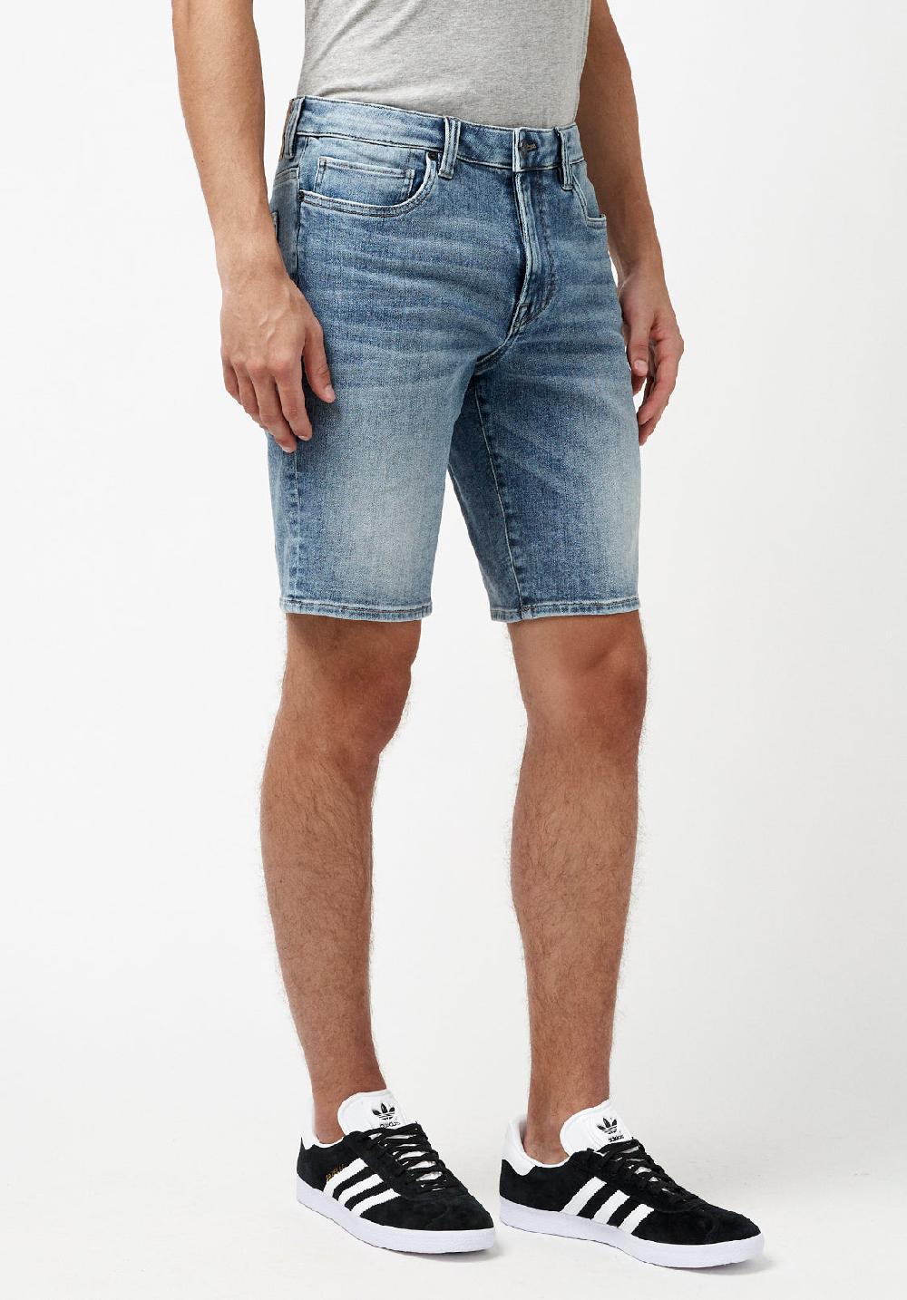 Buffalo David Bitton Super Stretch Relaxed Straight Dean Sanded Shorts