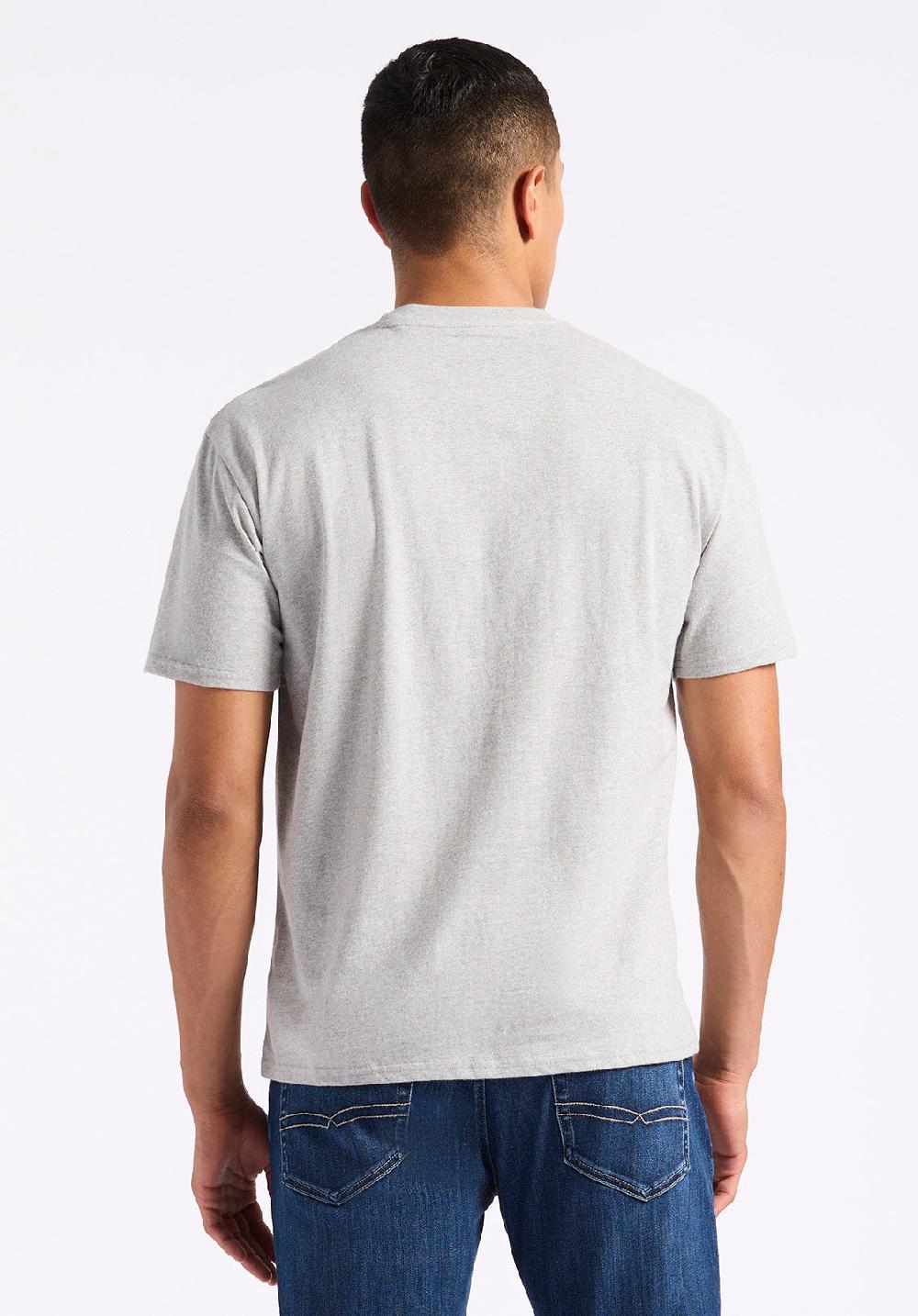 Buffalo David Bitton T-shirt Graphique Avec Imprimé Aigle Pour Homme Teagle Gris Chiné