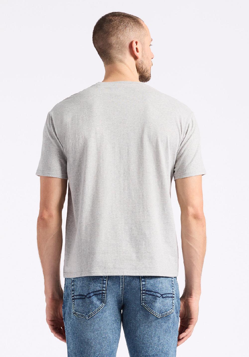 Buffalo David Bitton T-shirt Graphique Avec Imprimé Camionnette Pour Homme Trige Gris Chiné
