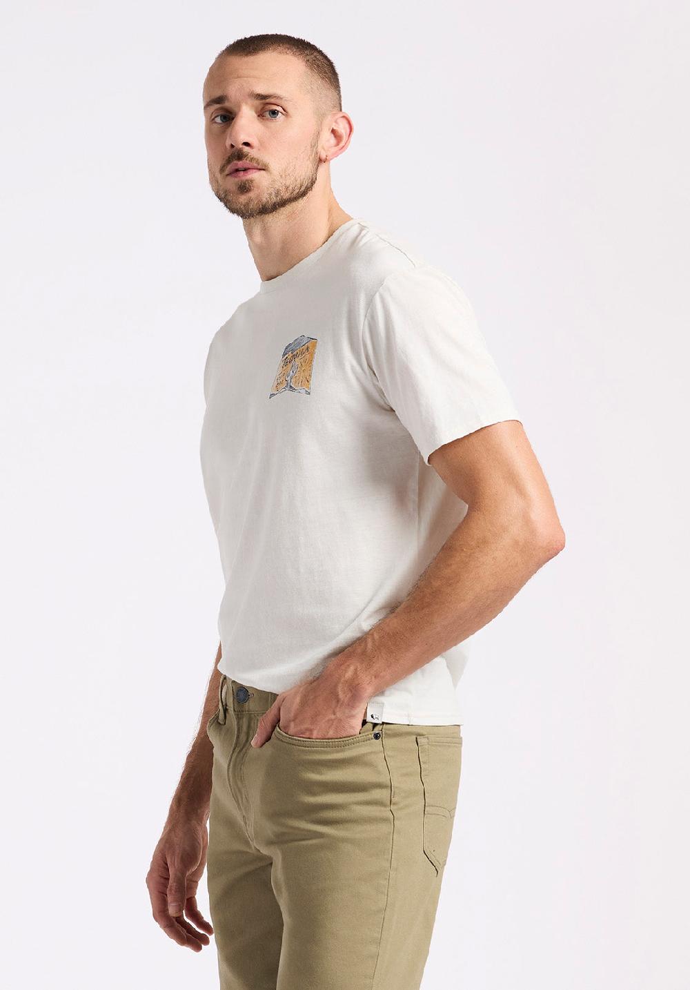 Buffalo David Bitton T-shirt Graphique Avec Imprimé Tequila Pour Homme Tinglev Blanc