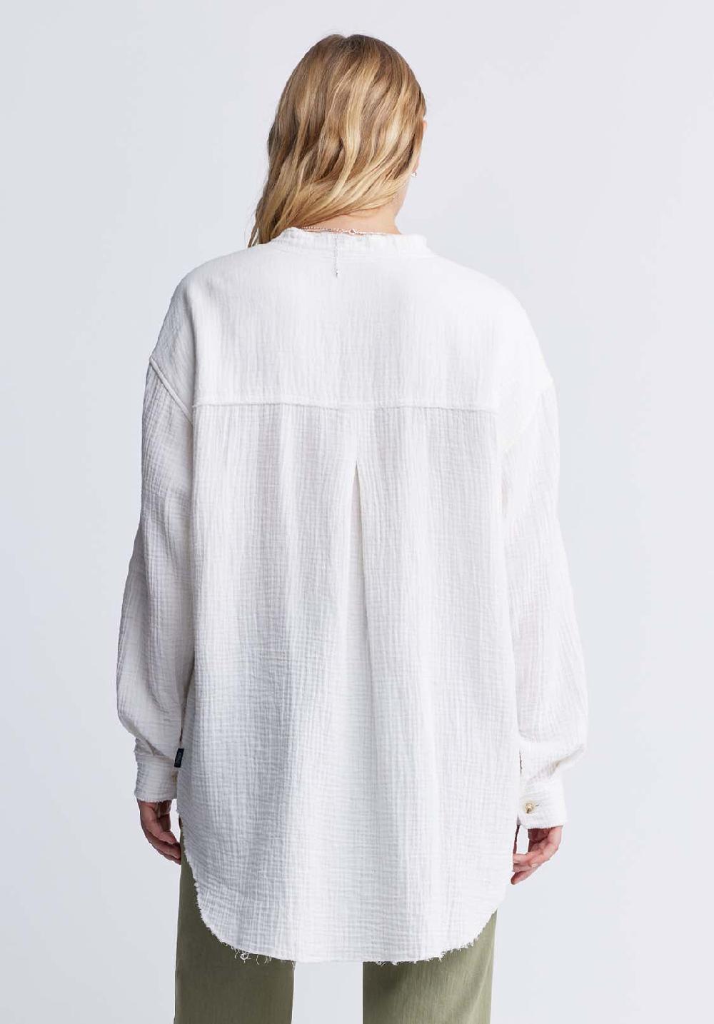 Buffalo David Bitton Taylee Women’s Oversized Blouse In White