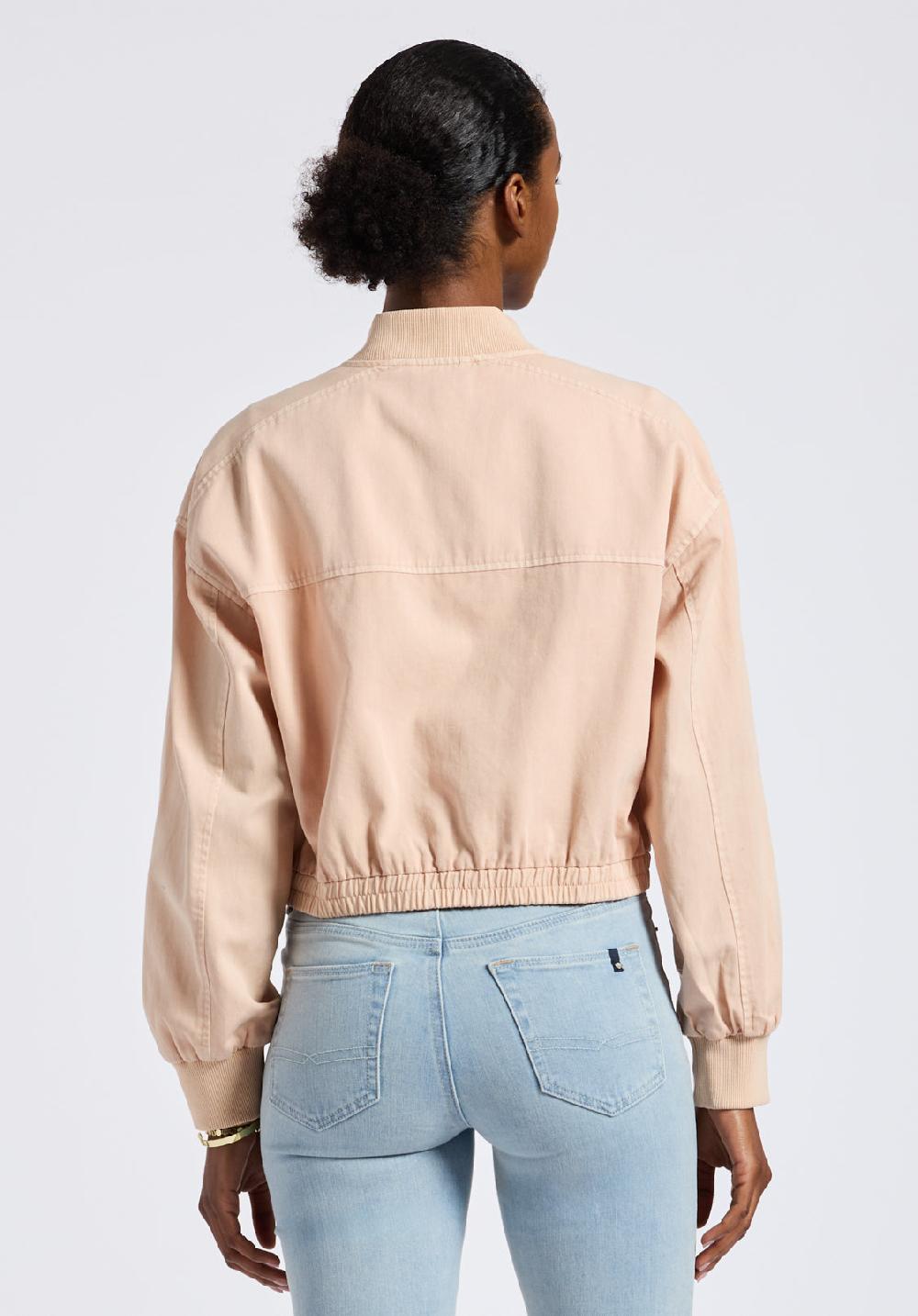 Buffalo David Bitton Veste Courte Zippée Pour Femme Pyper Rose Poudré