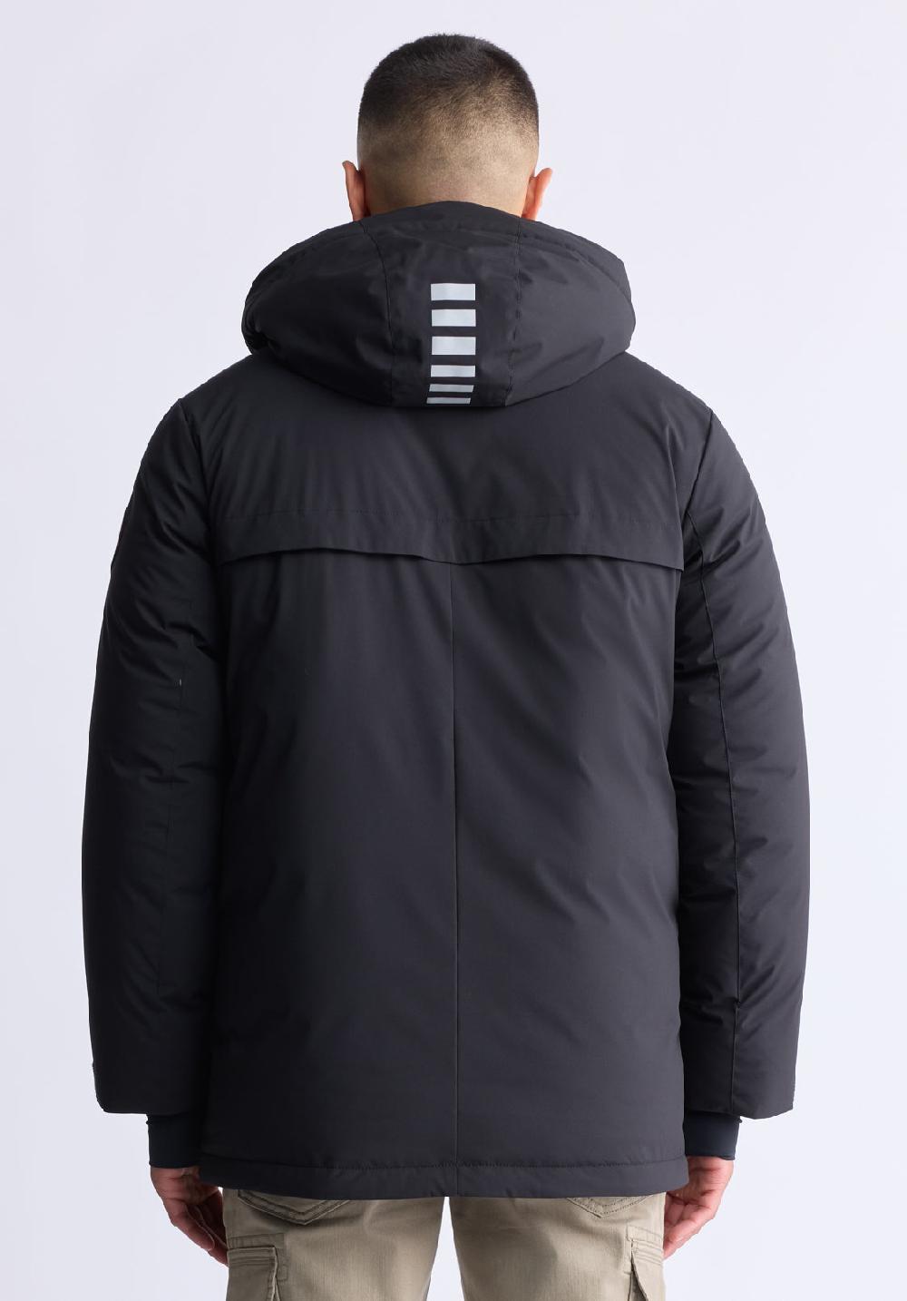 Buffalo David Bitton Veste Longue Zippée Bidirectionnelle Avec Grandes Poches Gavin Pour Ho