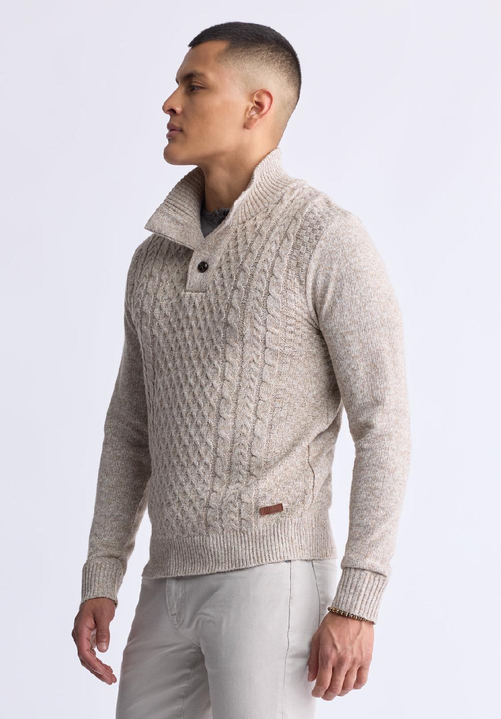 Buffalo David Bitton Watcher Jute Mix Men's Sweater