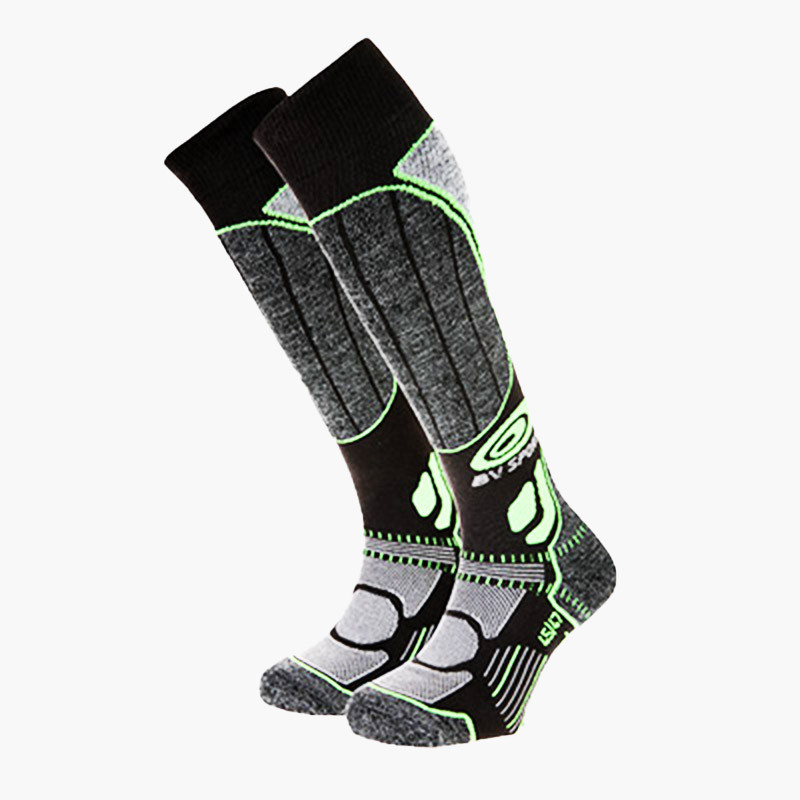 bv sport Chaussette de ski SLIDE Original Vert