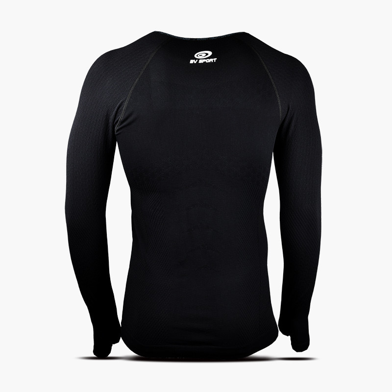 Bv Sport T-shirt Manches Longues RTECH EVO2 Noir