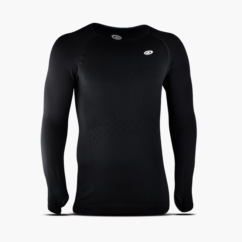 bv sport T-shirt manches longues RTECH EVO2 noir