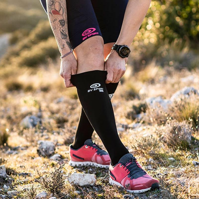 Bv Sport Chaussettes Récupération Blanches PRORECUP ELITE EVO