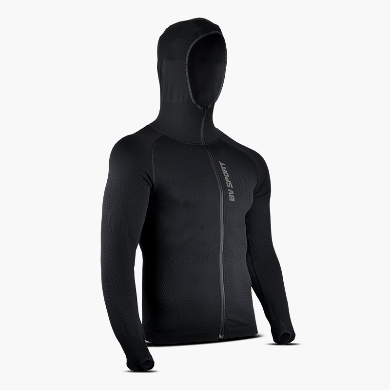 Bv Sport Veste à Capuche Manches Longues Zippée RTECH EVO