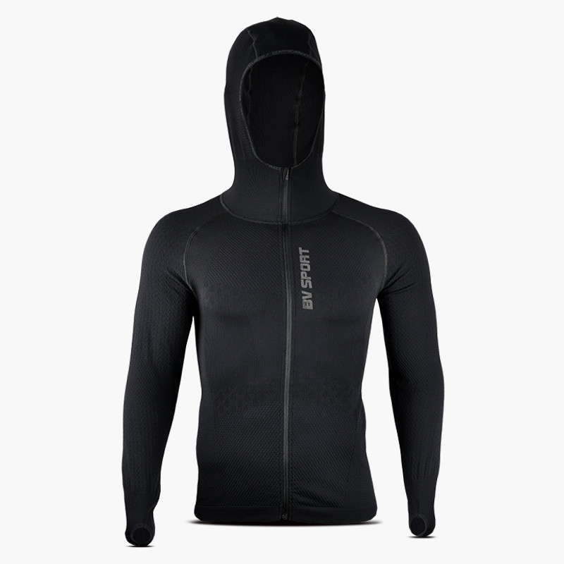 bv sport Veste à capuche manches longues zippée RTECH EVO