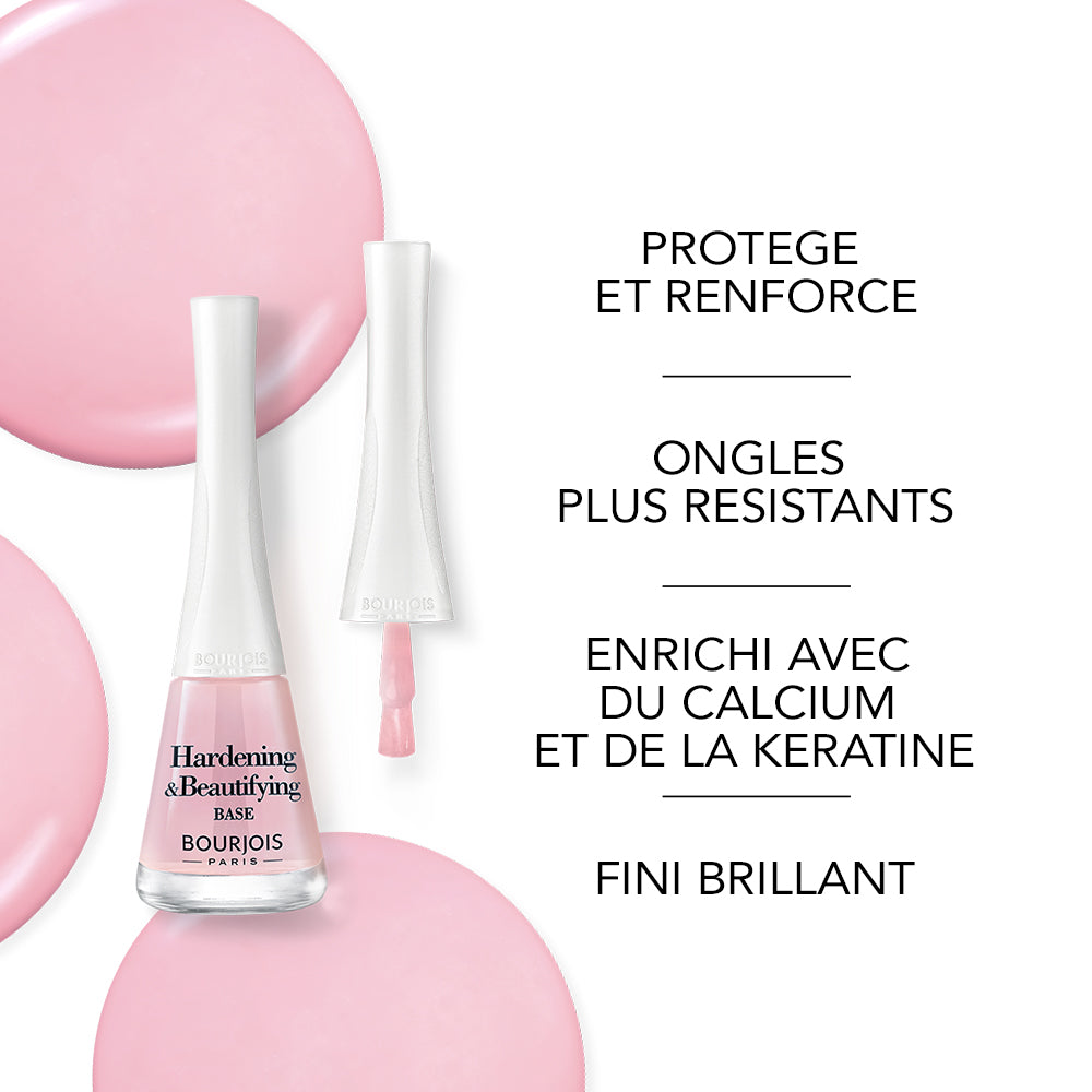 Bourjois Base De Vernis à Ongles Fortifiante Et Perfectrice 1 Seconde Transparent