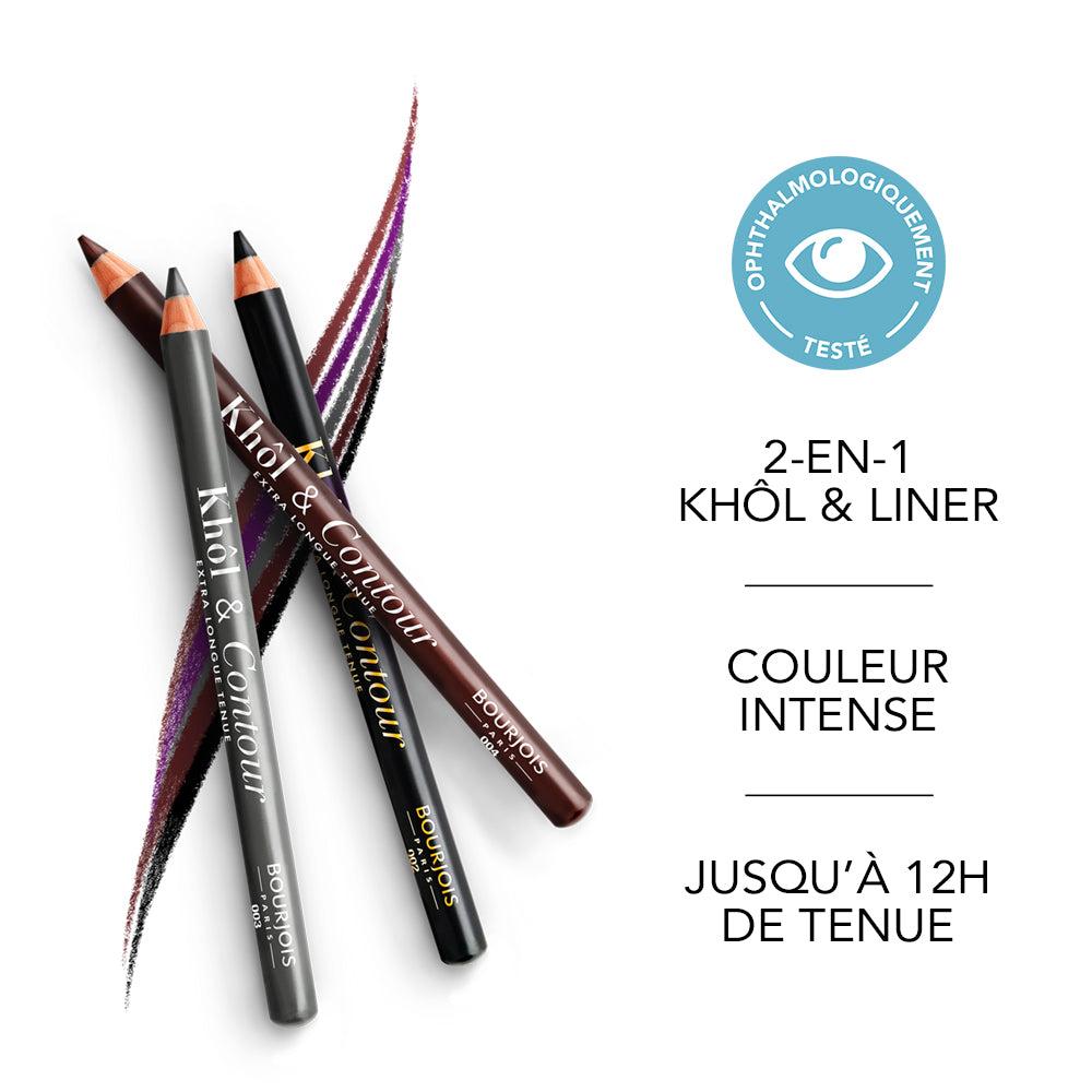 Bourjois Crayon Khôl & Contour Ultra Black