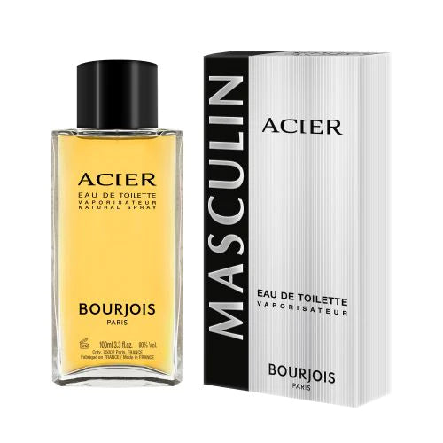 Bourjois Eau De Toilette Homme Masculin Acier