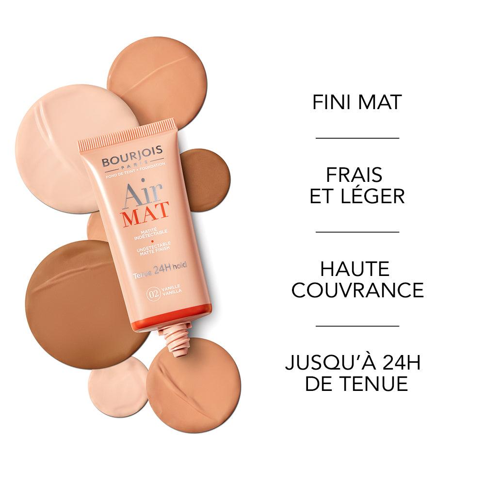 Bourjois Fond De Teint Air Mat 24H Light Beige