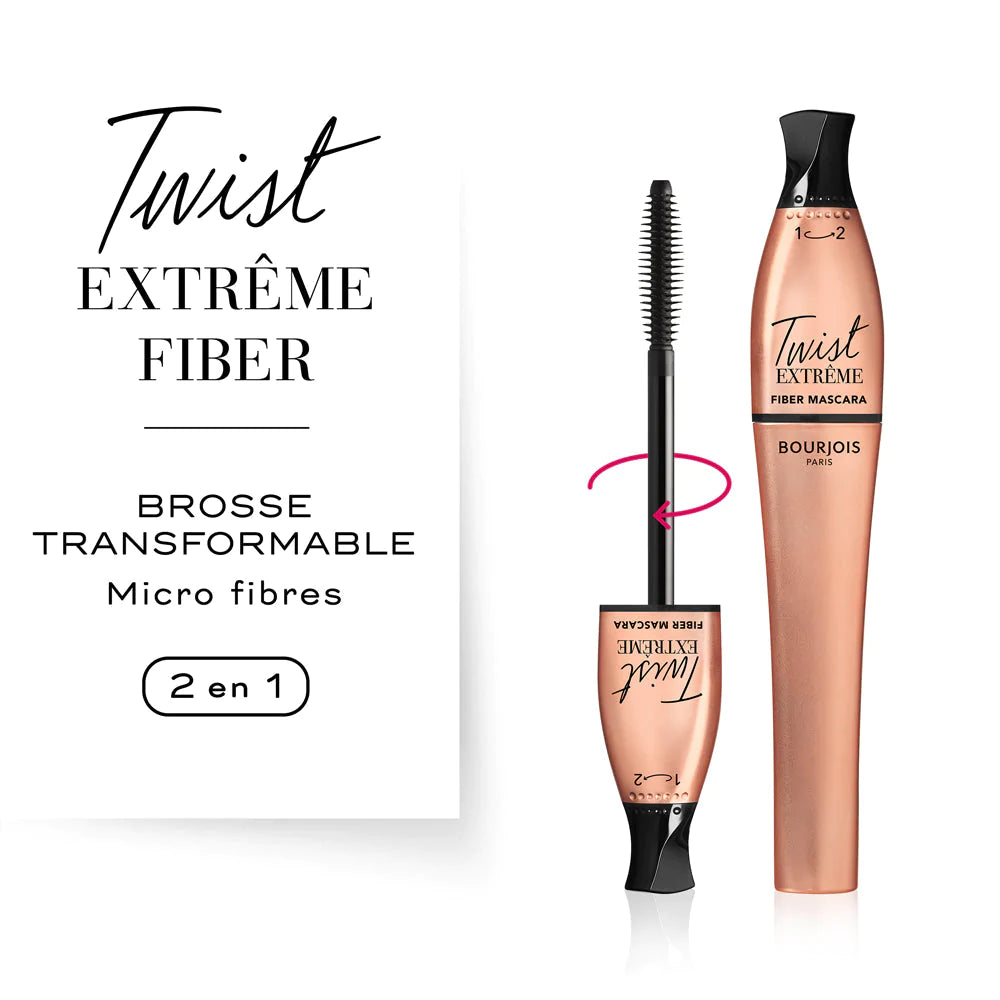 Bourjois Mascara Twist Up Extreme Fiber Noir