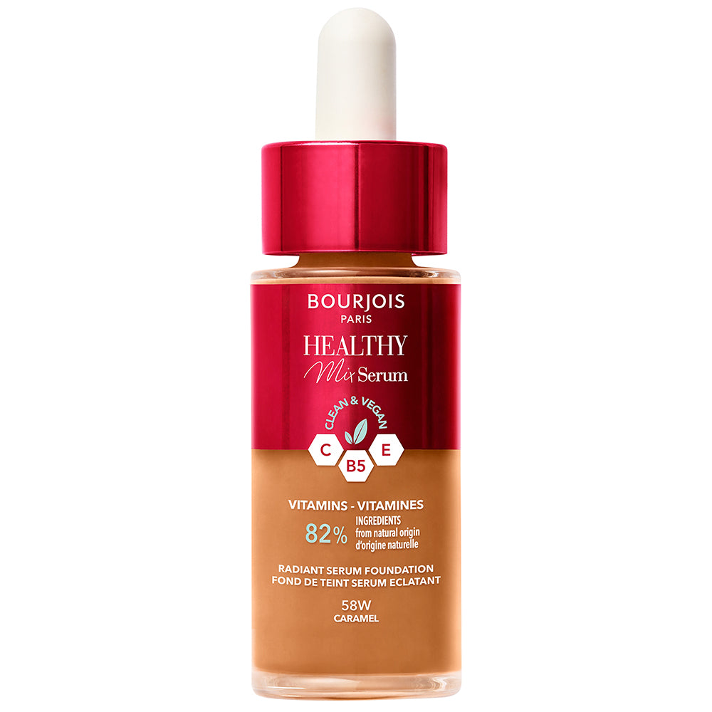 Bourjois Fond De Teint Serum Healthy Mix Clean Caramel