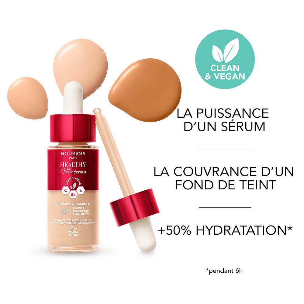 Bourjois Fond De Teint Serum Healthy Mix Clean Caramel