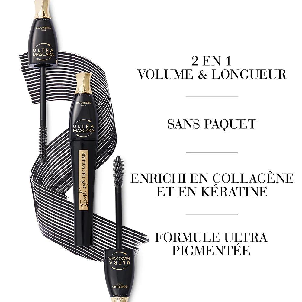 Bourjois Mascara Volume & Longueur Twist-Up The Volume Ultra Black