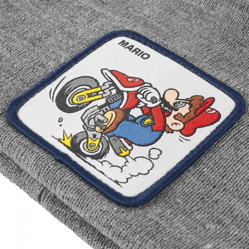 Capslab Bonnet MARIO KART Gris - Mario