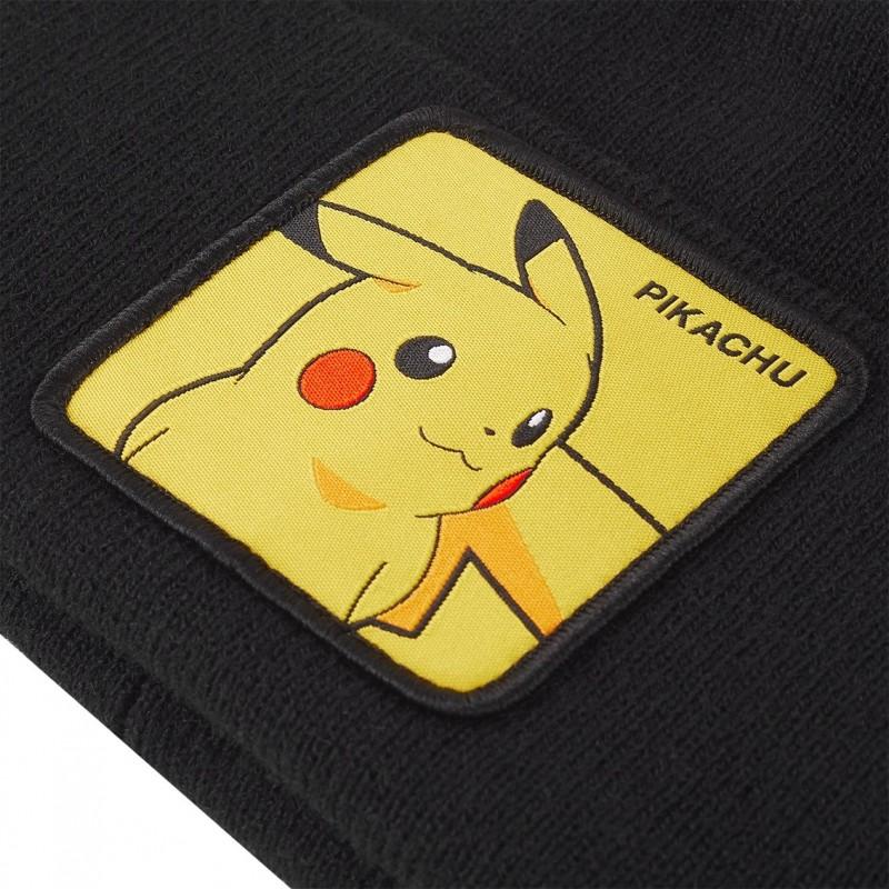 Capslab Bonnet POKEMON Noir - Pikachu