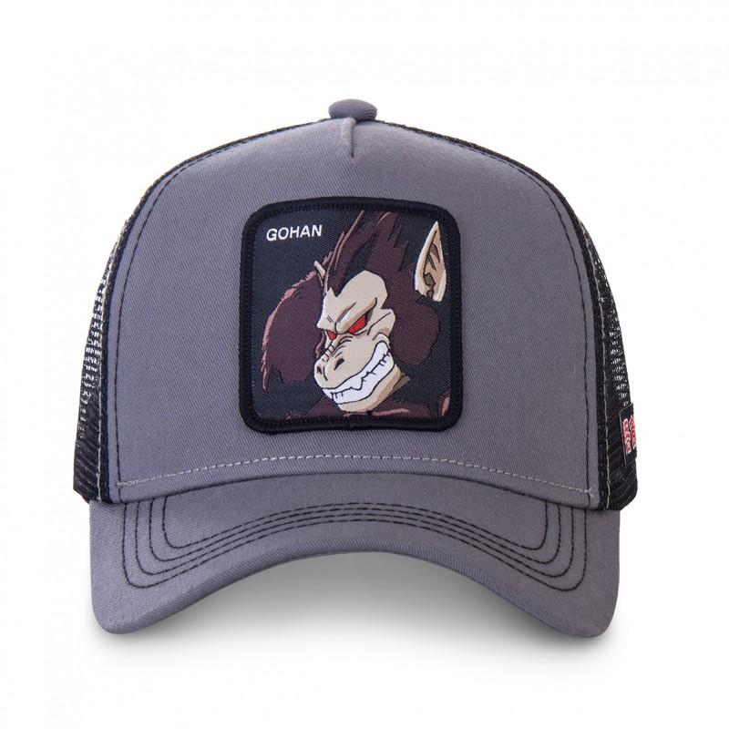 Capslab Casquette Capslab Dragon Ball Z Gohan Gris