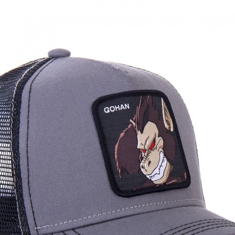 Capslab Casquette Capslab Dragon Ball Z Gohan Gris