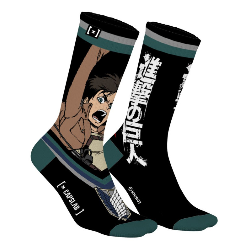 capslab Chaussettes ATTACK ON TITAN - Eren