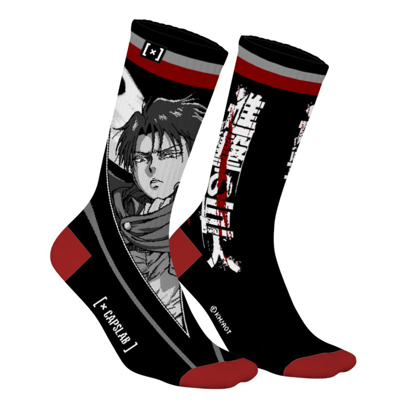 capslab Chaussettes ATTACK ON TITAN - Livaï