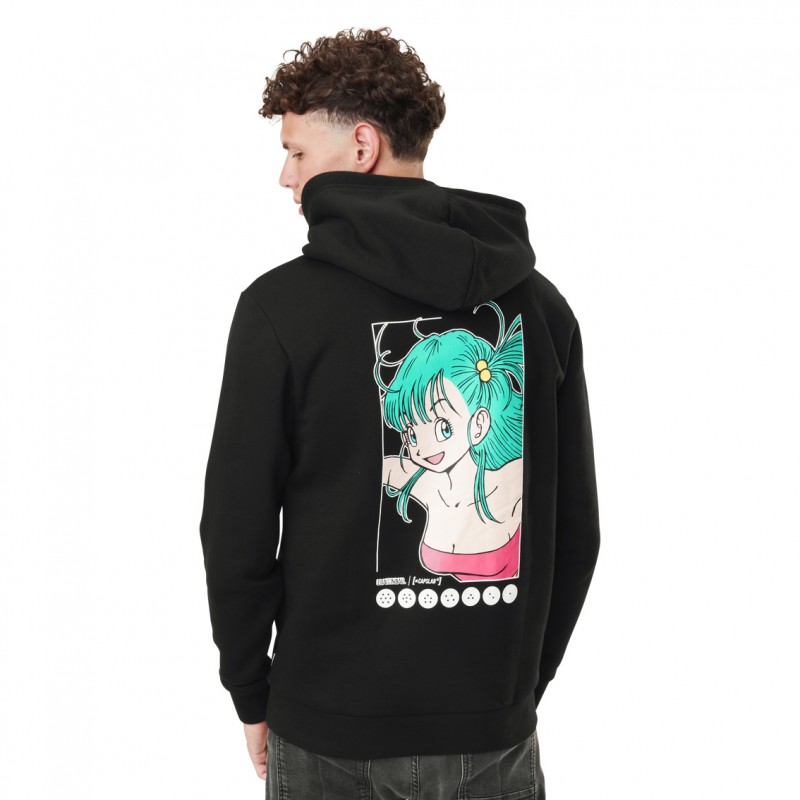 Capslab Sweat DRAGON BALL Noir - Bulma